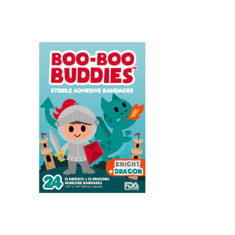 Load image into Gallery viewer, Boo-Boo Buddies Knight and Dragon Bandages
