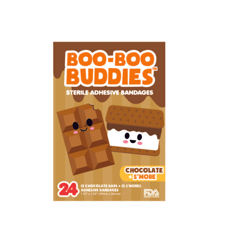 Load image into Gallery viewer, Boo-Boo Buddies Chocolate and S&#39;more Bandages
