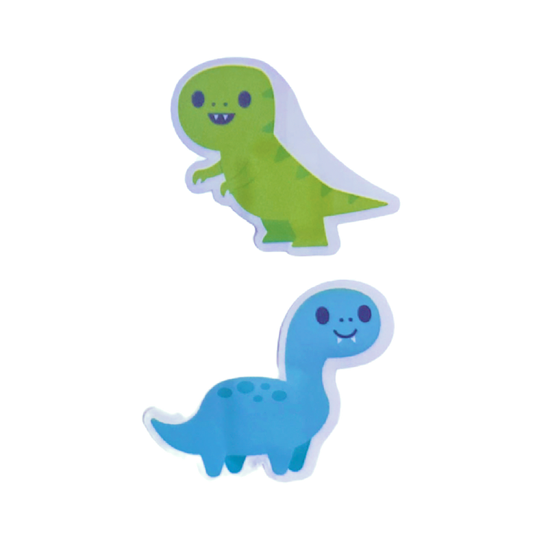 Load image into Gallery viewer, Boo Boo Buddies Bandages - Brontosaurus and T-Rex
