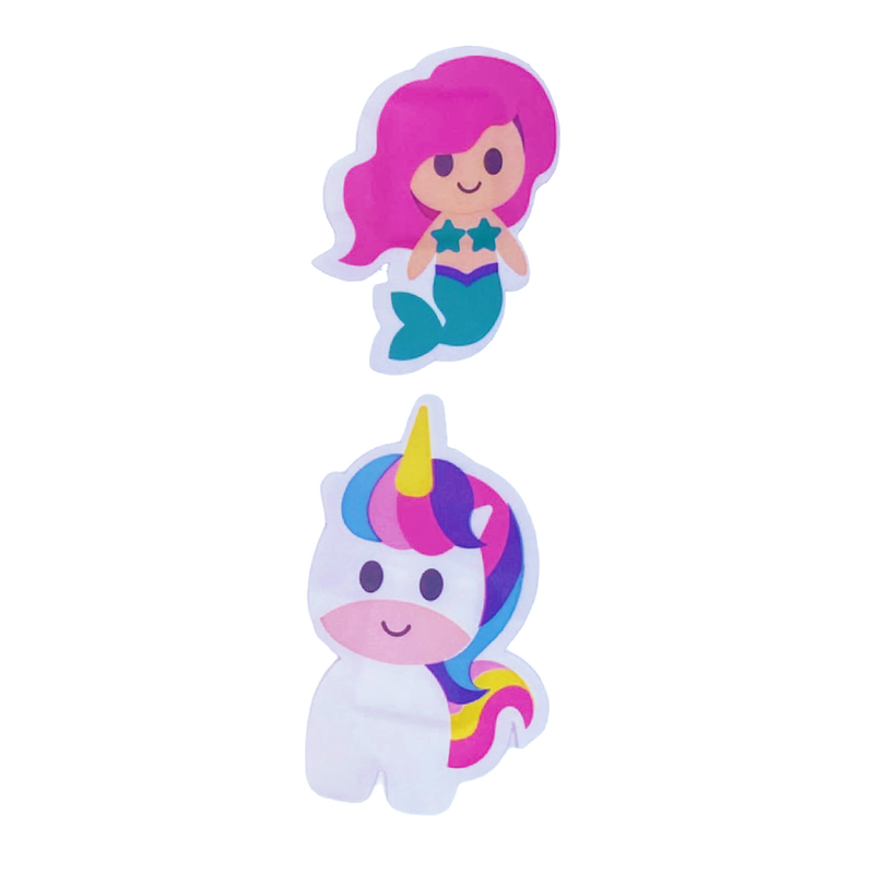 Load image into Gallery viewer, Boo Boo Buddies Bandages - Mermaid and Unicorn
