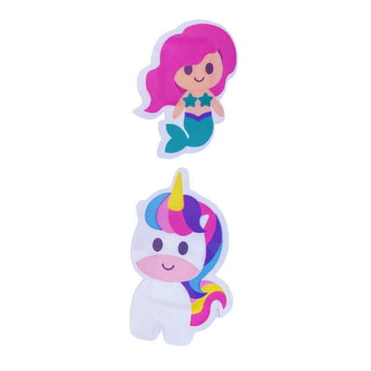 Boo Boo Buddies Bandages - Mermaid and Unicorn