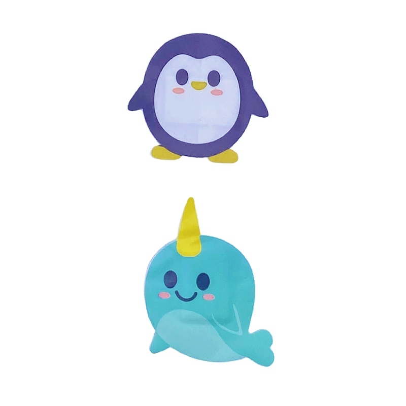 Load image into Gallery viewer, Boo Boo Buddies Bandages - Narwhal and Penguin
