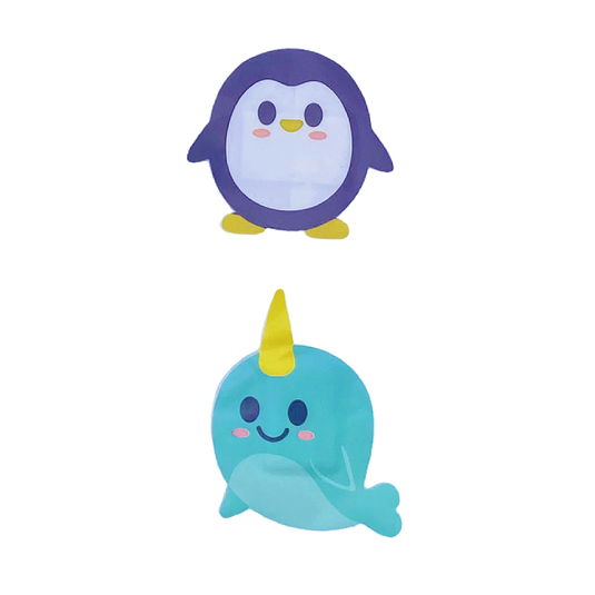 Boo Boo Buddies Bandages - Narwhal and Penguin