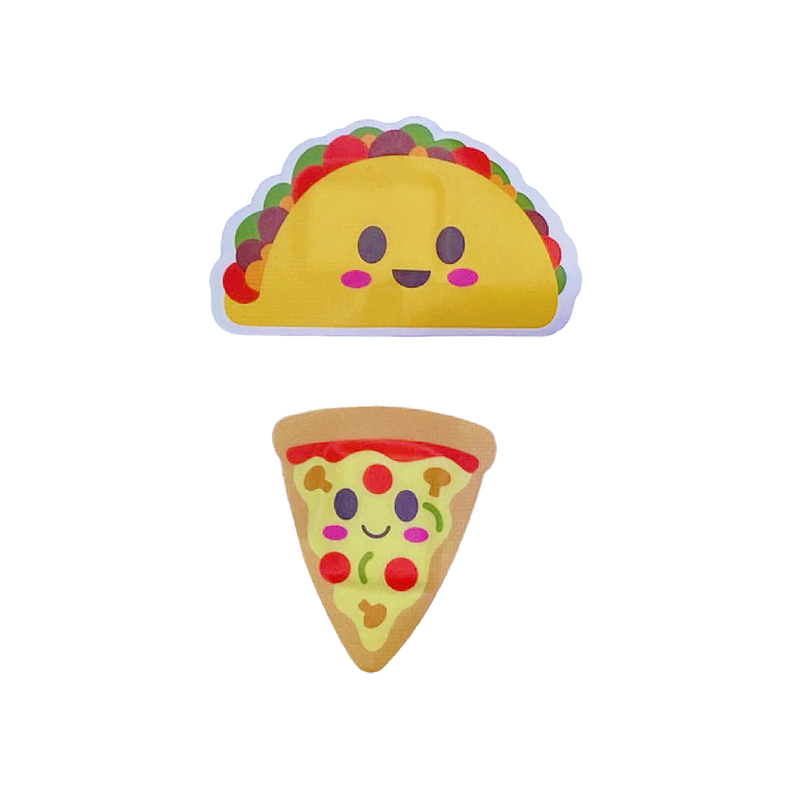 Load image into Gallery viewer, Boo-Boo Buddies Pizza and Taco Bandages
