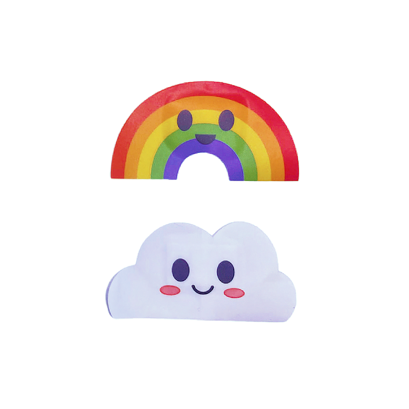 Load image into Gallery viewer, Boo Boo Buddies Bandages - Rainbow and Cloud
