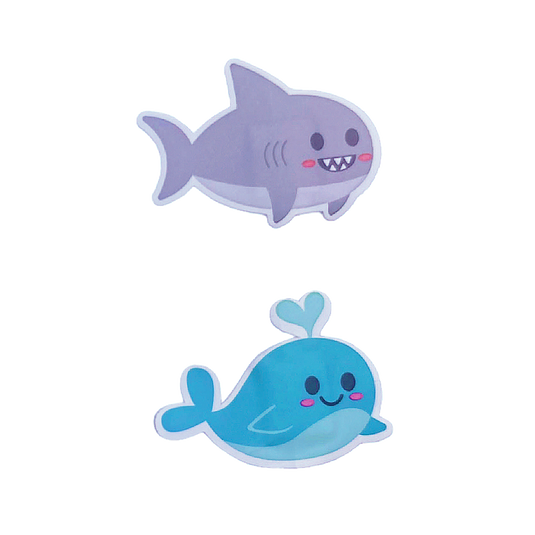 Boo Boo Buddies Bandages - Shark and Whale