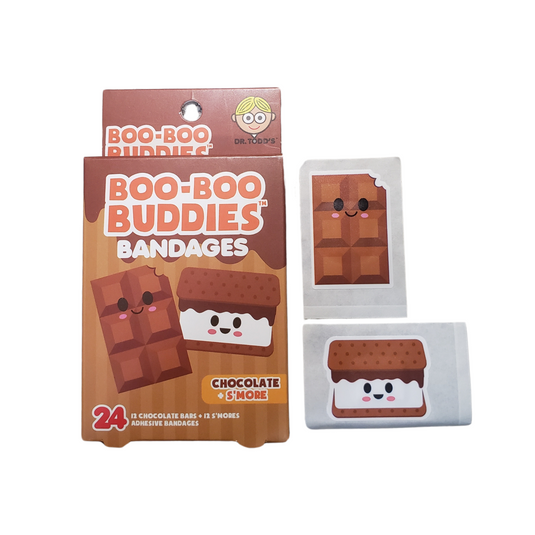 Boo Boo Buddies Chocolate and S'More Bandages