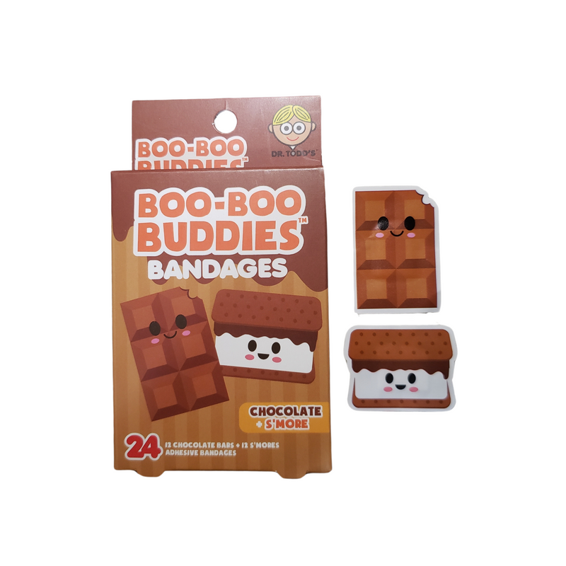 Load image into Gallery viewer, Boo Boo Buddies Chocolate and S&#39;Mores Bandages
