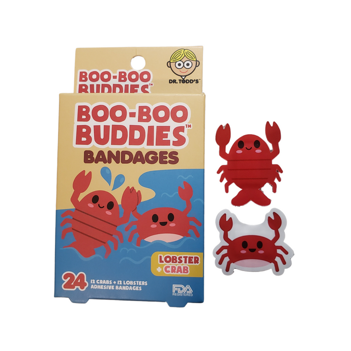 Boo-Boo Buddies Lobster and Crab Bandages