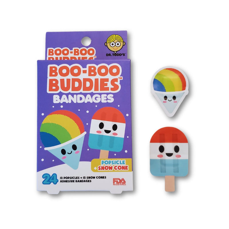 Load image into Gallery viewer, Boo-Boo Buddies Popsicle and Snow Cone Bandages
