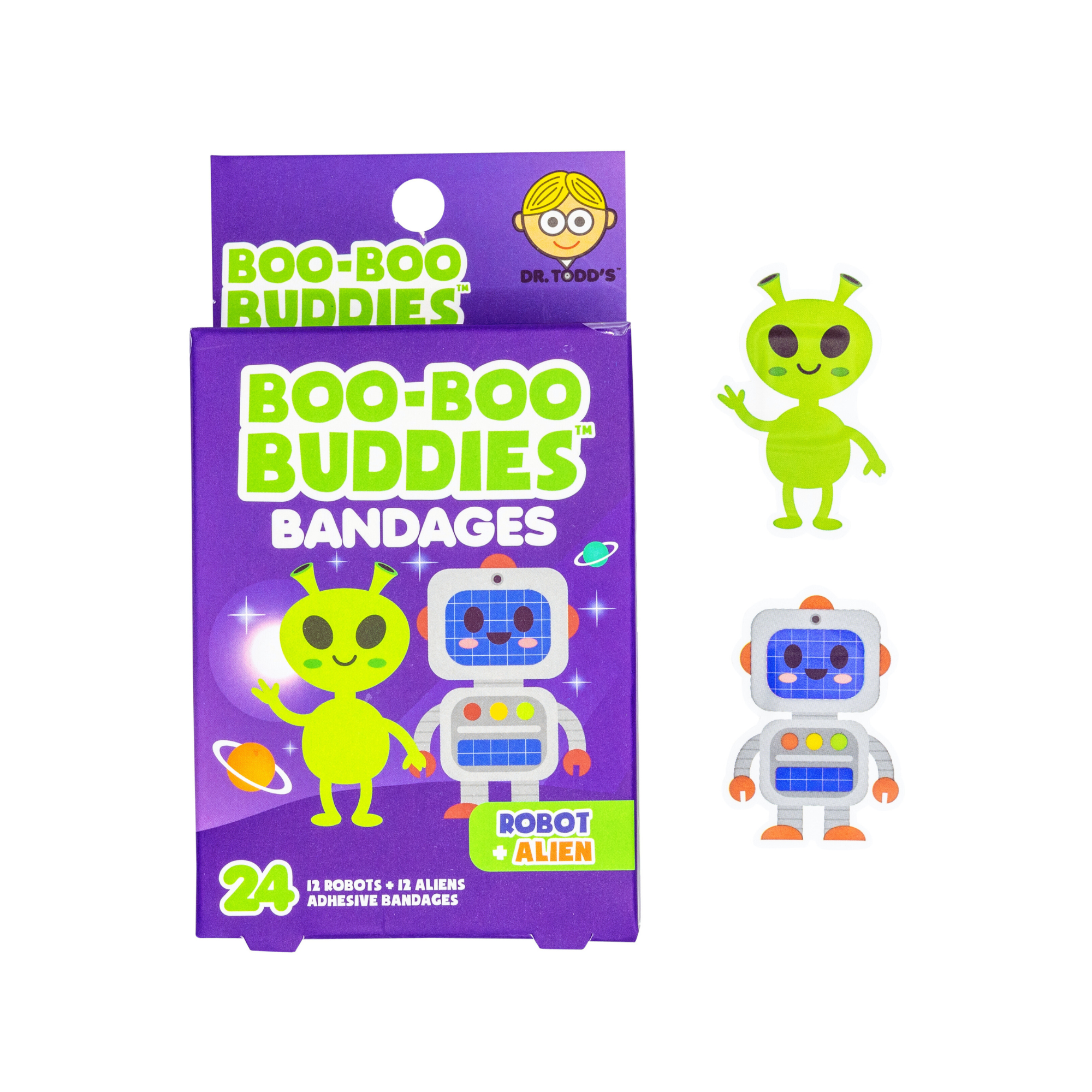 ROBOT AND ALIEN Boo Boo Buddies Bandages – The Pop Factory