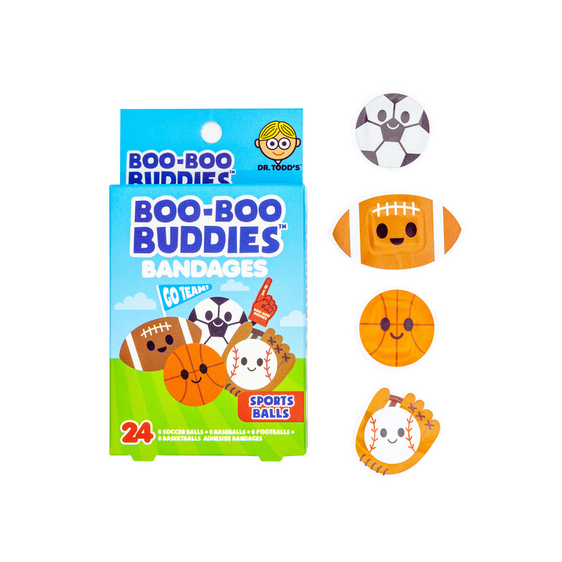 Load image into Gallery viewer, Boo Boo Buddies Sports Balls Bandages
