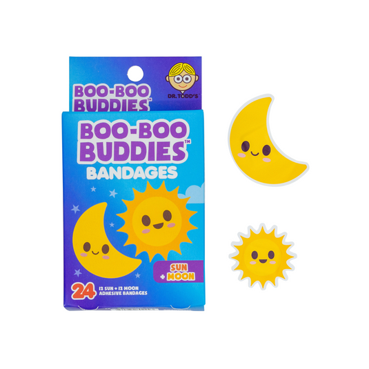 Boo Boo Buddies Sun and Moon Bandages