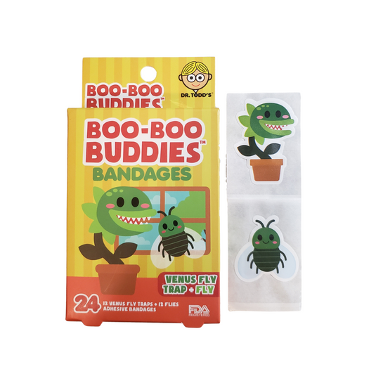 Boo-Boo Buddies Venus Fly Trap and Fly Bandages