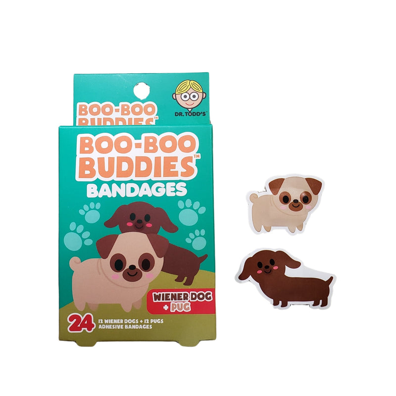 Load image into Gallery viewer, Boo Boo Buddies Wiener Dog and Pug Bandages
