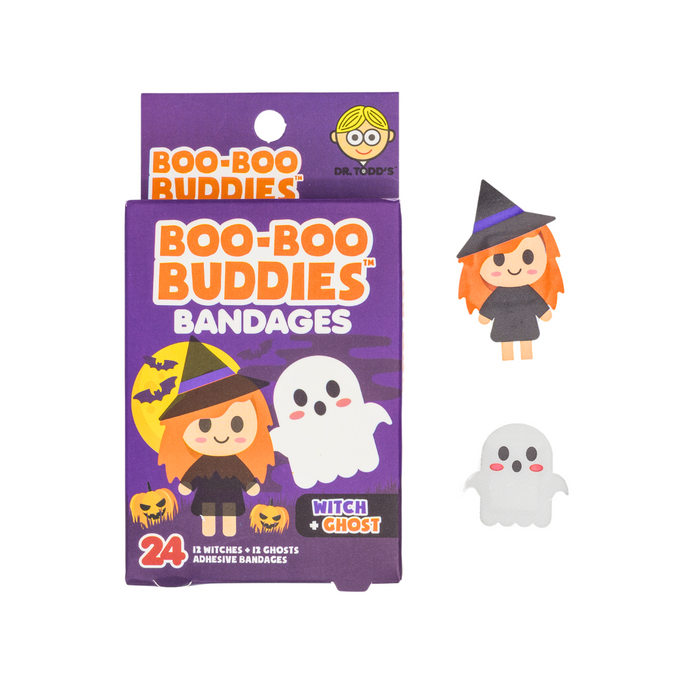 Boo Boo Buddies Witch and Ghost Bandages