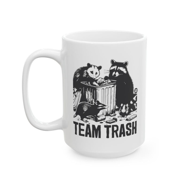 Load image into Gallery viewer, Team Trash Raccoons Printed Mug
