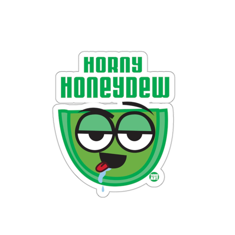 Load image into Gallery viewer, Horny Honeydew Fun Cartoon Sticker for Kids and Adults
