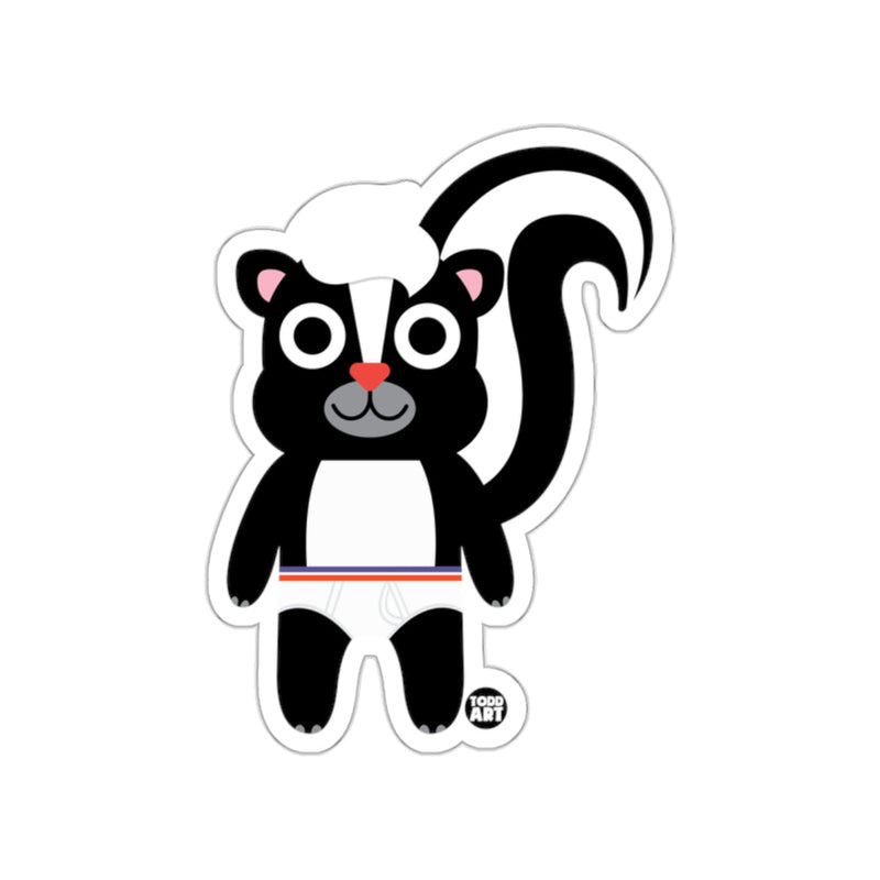Load image into Gallery viewer, Cute Skunk Cartoon Character Kids Sticker Design

