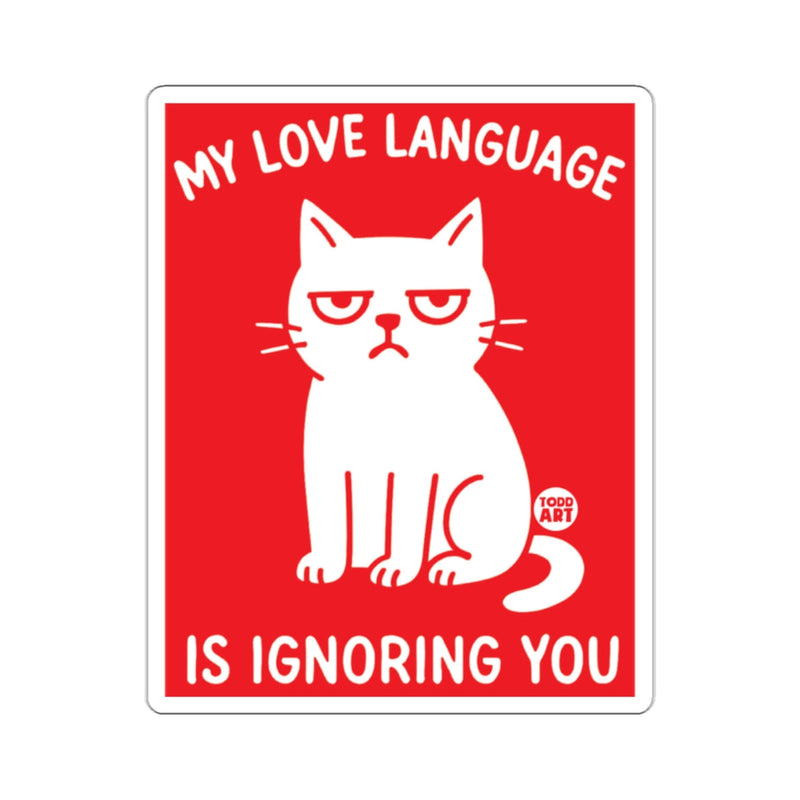 Load image into Gallery viewer, My Love Language Is Ignoring You cat poster
