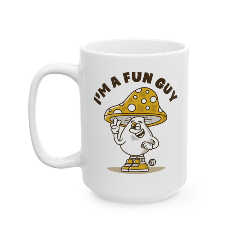 Load image into Gallery viewer, I'm a Fun Guy Mushroom Graphic Mug for Coffee Lovers

