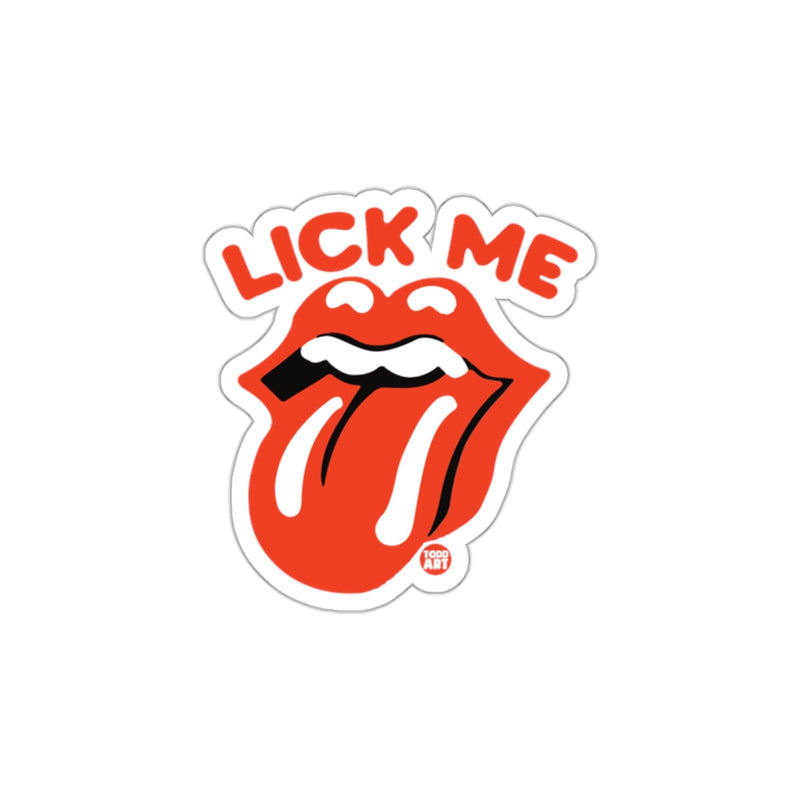 Load image into Gallery viewer, Lick Me Tongue Out Sticker with Fun Design Artwork
