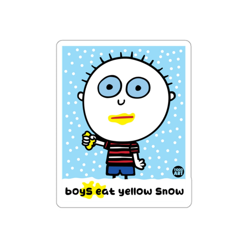 Load image into Gallery viewer, Boys Eat Yellow Snow Illustration Art Print
