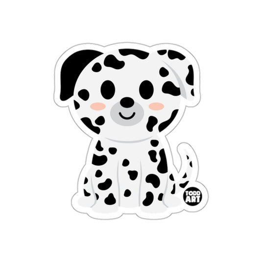 Cute Dalmatian Puppy Sticker for Decor and Crafts