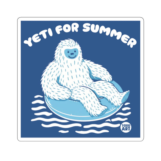 Yeti for Summer Cute Illustrated Yeti Fun Product