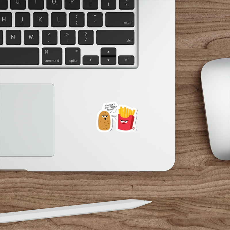 Load image into Gallery viewer, Funny Fries and Potato Cartoon Sticker for Laptops
