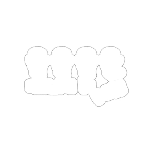 Four Silhouetted Figures Decorative Sticker Decal
