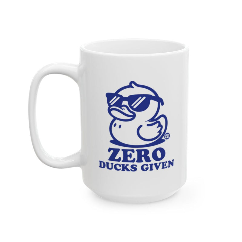 Load image into Gallery viewer, Zero Ducks Given Funny Duck Design Mug
