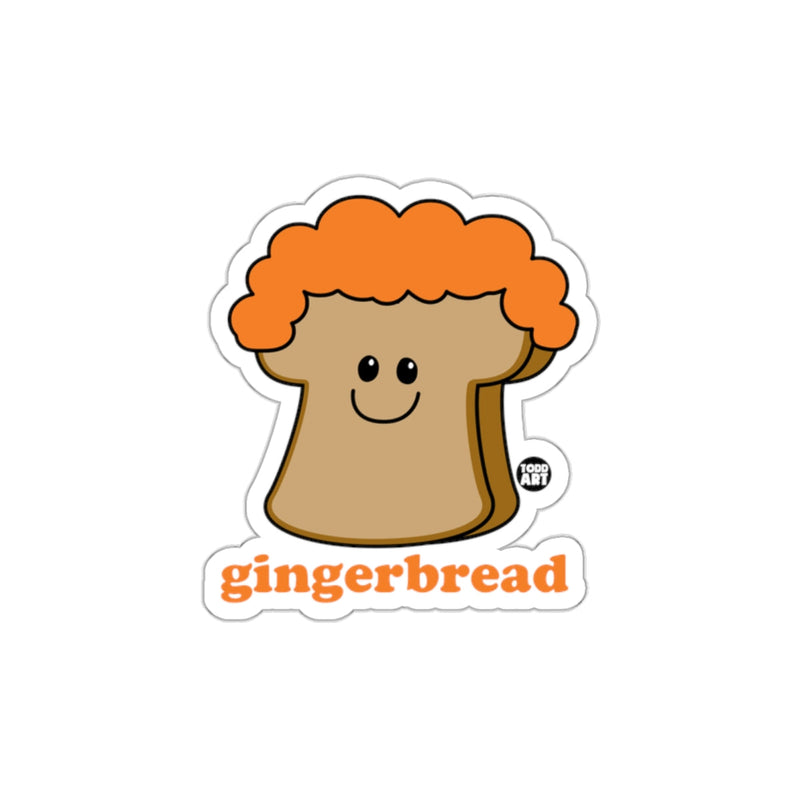 Load image into Gallery viewer, Cute Gingerbread Character Sticker for Fun Decorations
