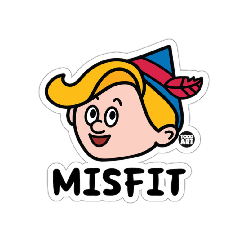 Load image into Gallery viewer, Misfit Todd Art Cartoon Sticker for Fun Decor
