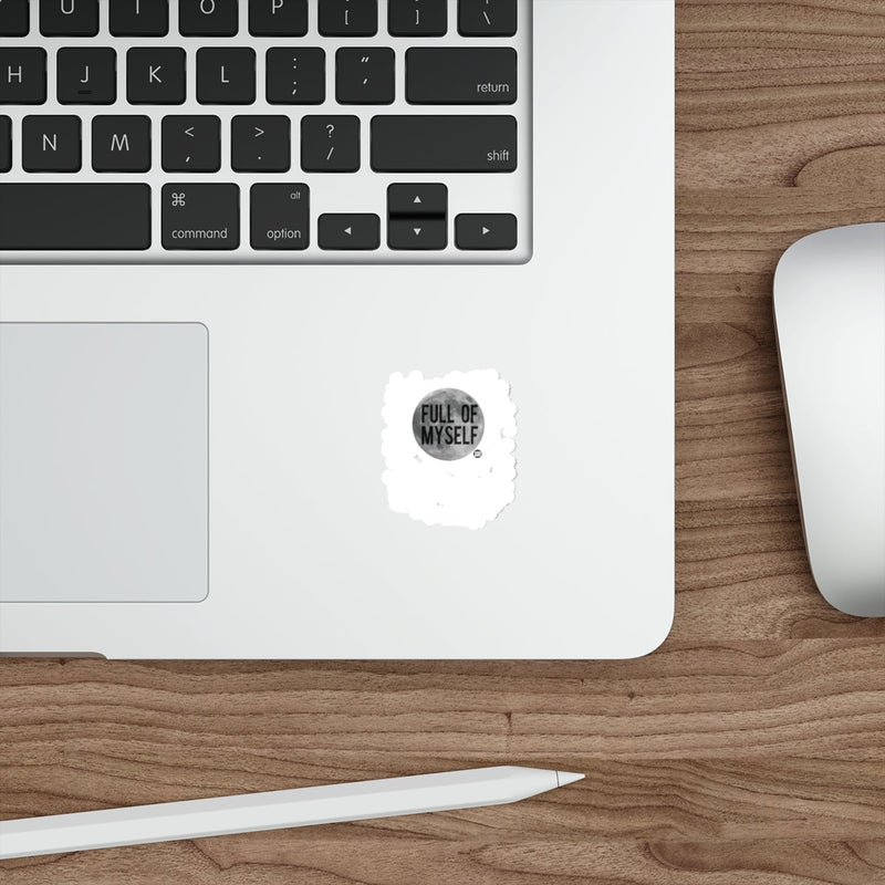Load image into Gallery viewer, Full of Myself Sticker for Cheerful Laptops and Notebooks
