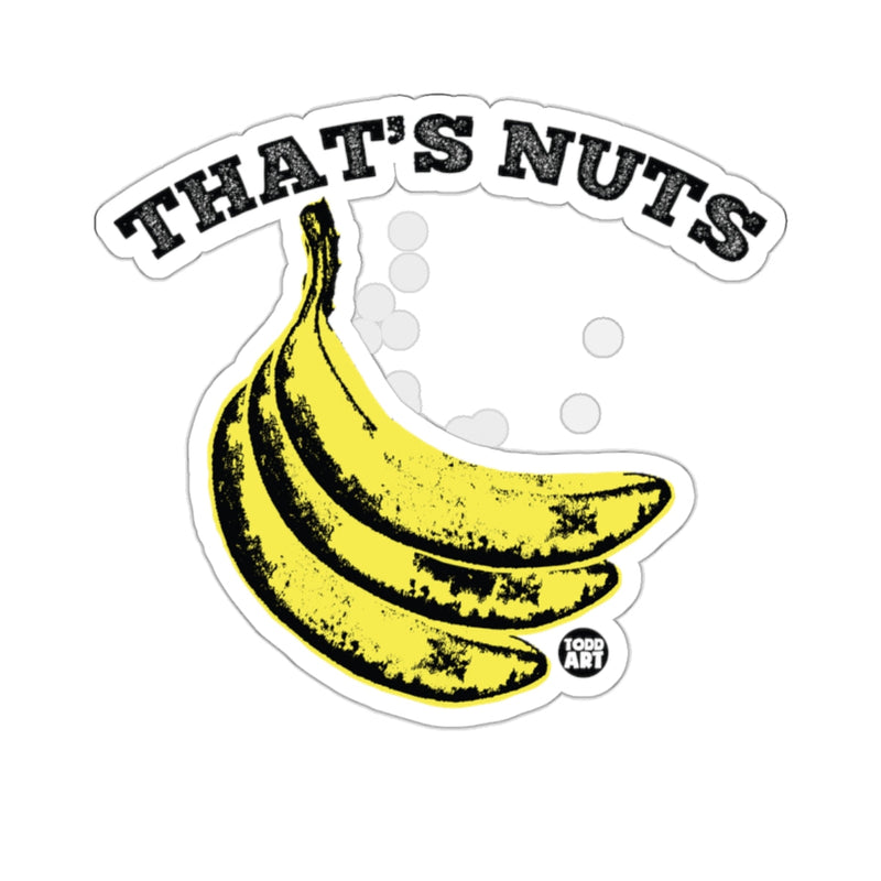 Load image into Gallery viewer, Thats Nuts Yellow Banana Bunch Todd Art Funny Fruit 
