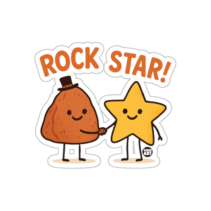 Load image into Gallery viewer, Rock Star Cute Characters Sticker for Fun Posters
