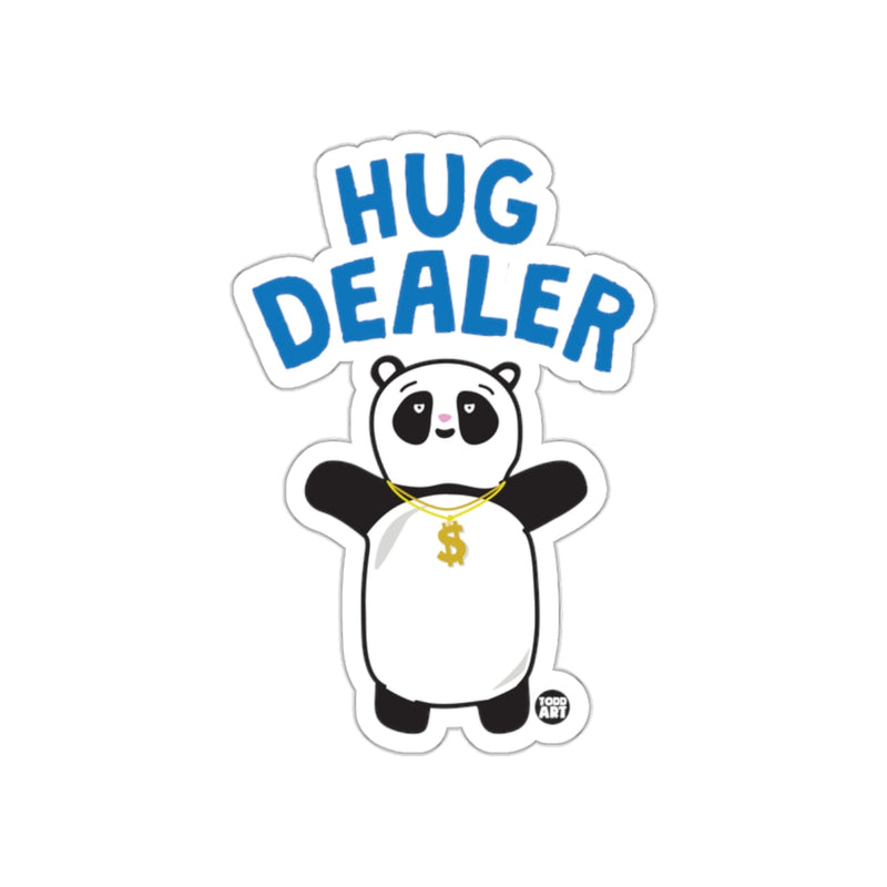 Load image into Gallery viewer, Cute Panda Hug Dealer Motivational Sticker
