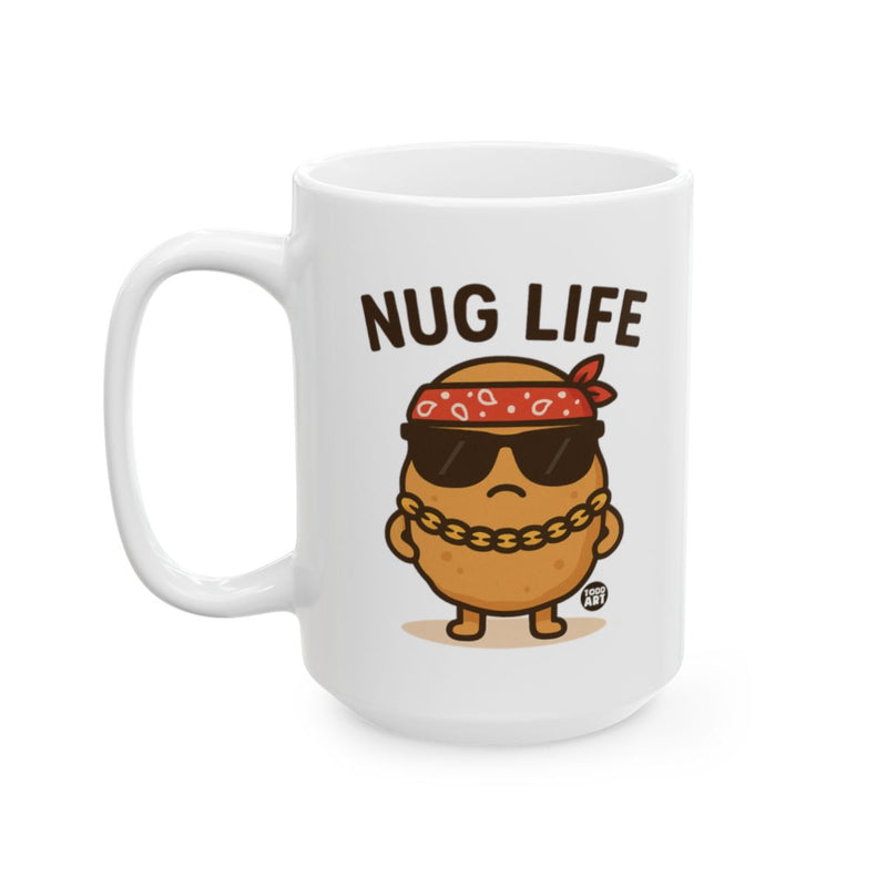 Load image into Gallery viewer, Funny Nug Life Potato Character Coffee Mug

