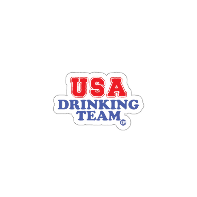 Load image into Gallery viewer, USA Drinking Team Sticker for Patriotic Enthusiasts
