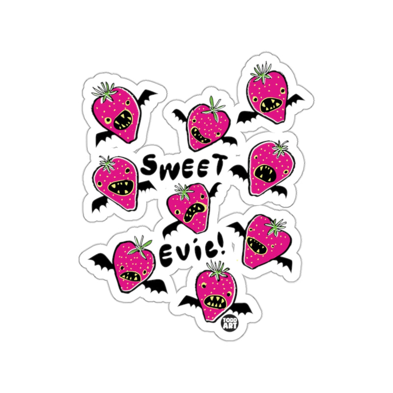 Load image into Gallery viewer, Sweet and Evil Strawberry Bats Sticker Pack
