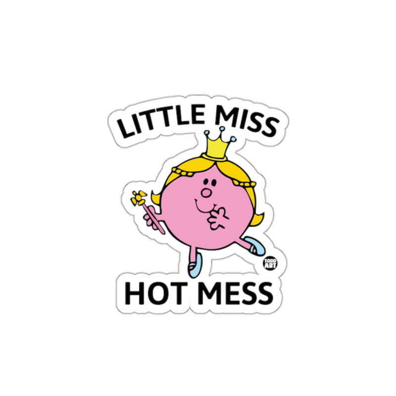 Load image into Gallery viewer, Little Miss Hot Mess Fun Cartoon Girl Image sticker
