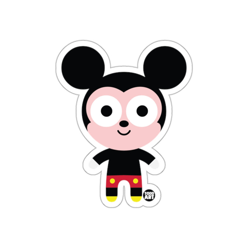 Load image into Gallery viewer, Cute Cartoon Mouse Character Sticker for Kids Fun
