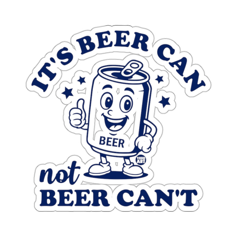 Load image into Gallery viewer, IT'S BEER CAN not BEER CAN'T happy thumbs up design
