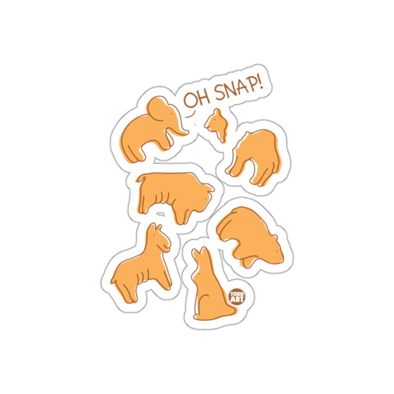 Load image into Gallery viewer, Adorable Cartoon Animal sticker Set Oh Snap Design
