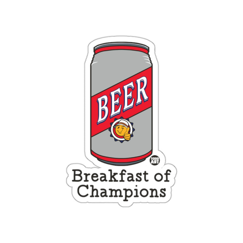 Load image into Gallery viewer, Beer Breakfast of Champions Sticker
