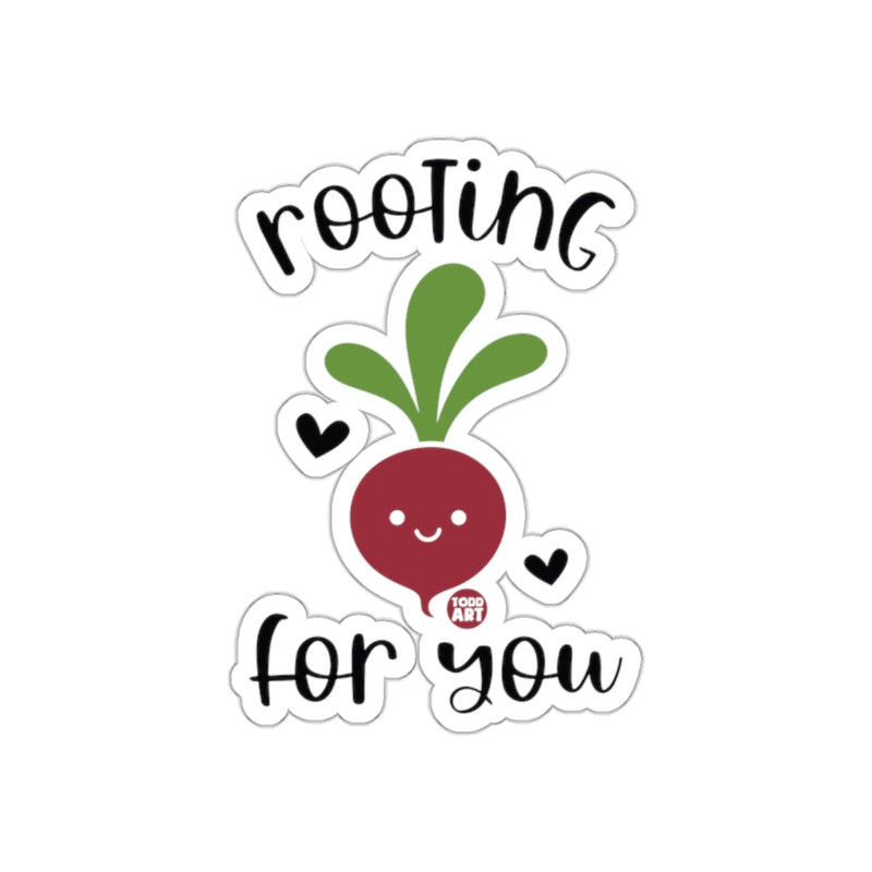 Load image into Gallery viewer, Rooting For You Cute Radish Sticker

