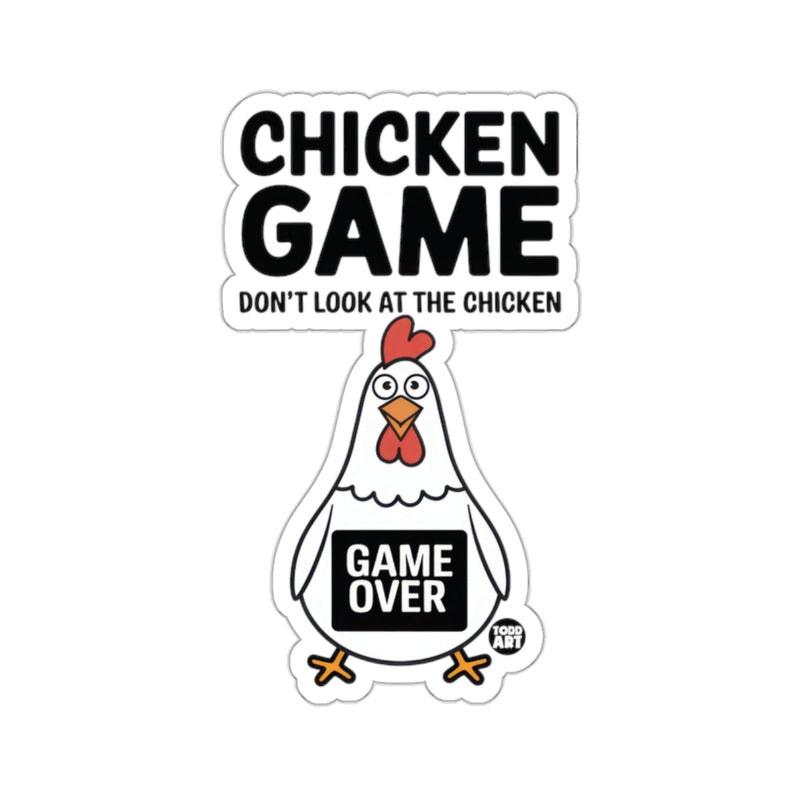 Load image into Gallery viewer, CHICKEN GAME DON'T LOOK AT THE CHICKEN GAME OVER 
