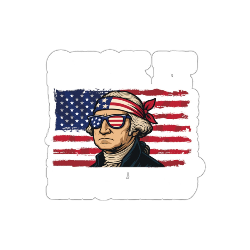 Load image into Gallery viewer, Patriotic American George Washington Sticker
