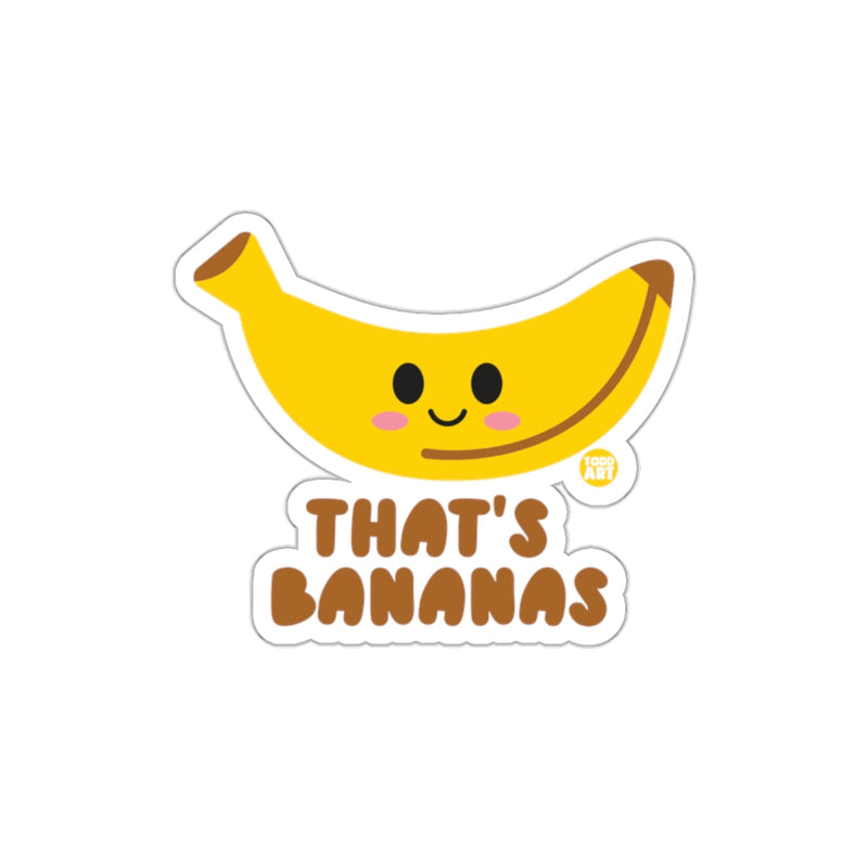 Load image into Gallery viewer, That's Bananas Cute Smiling Banana Sticker
